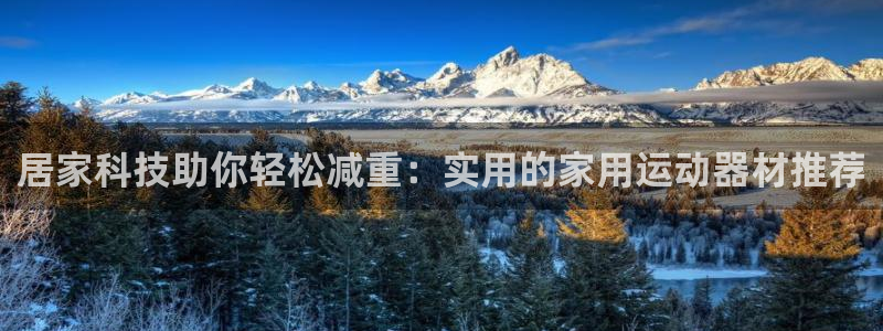 意昂体育4平台注册：居家科技助你轻松减重：实用的家用运动器材